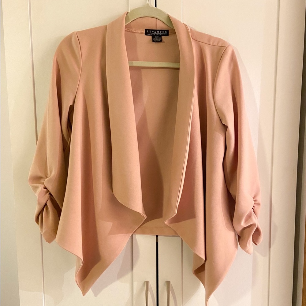 Draped Blazer